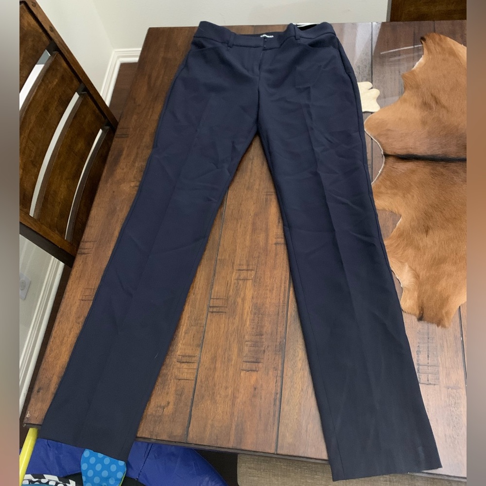Express slim high rise pants. Blue in color. New never worn